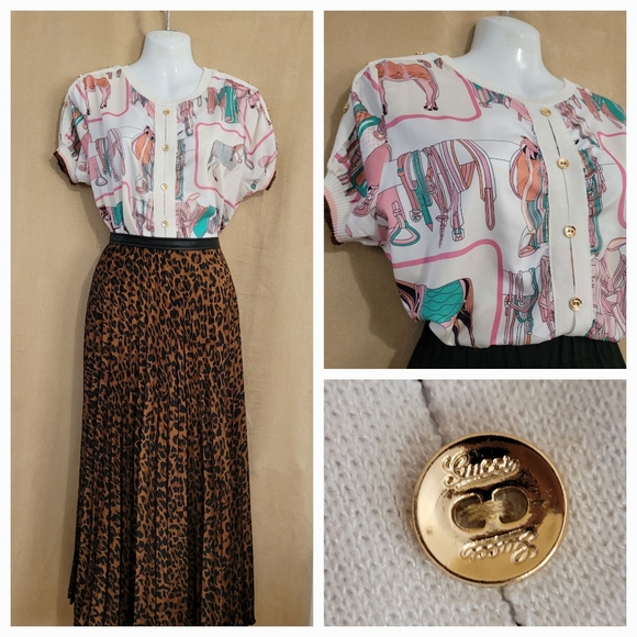 GUCCI silk Blouse - Picture 2 of 6